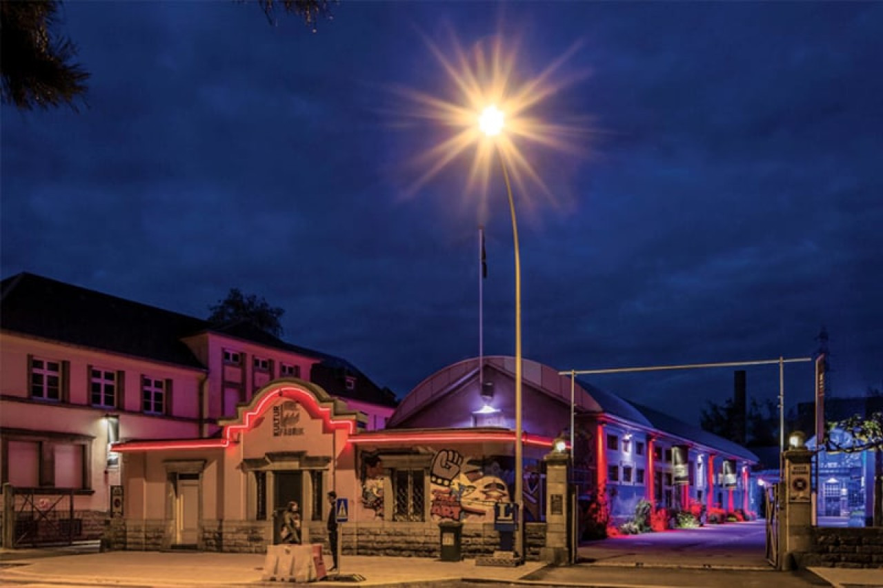 Architectural Lighting at KUFA, Esch-s-Alzette by apex